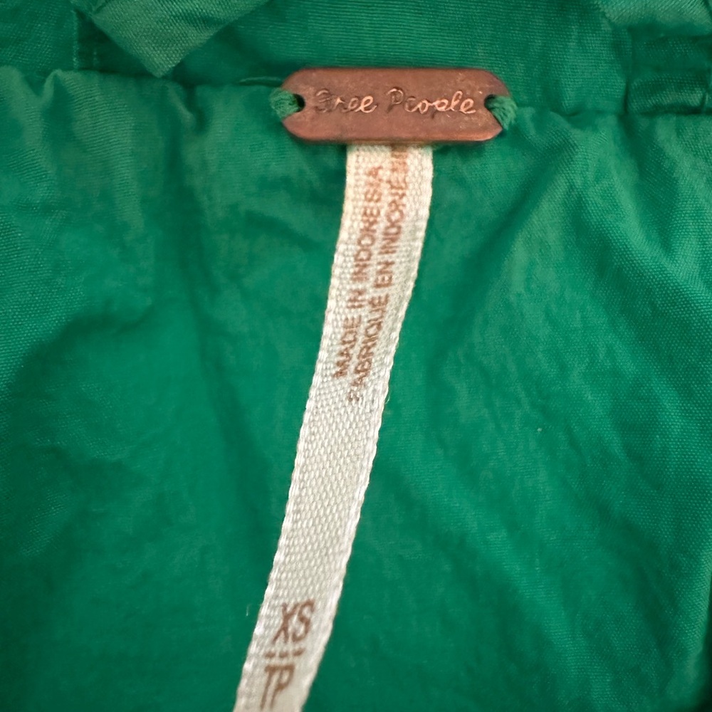 Free People Green Puffer Jacket - Picture 13 of 14